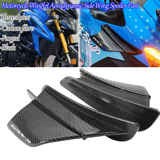 For SUZUKI GSXS750 GSXS1000 GSXS1000F GSX-S250 GSX-S150 GSX S 750 1000 250 150 GS  Motorcycle Spoiler Wing Aerodynamic Winglet