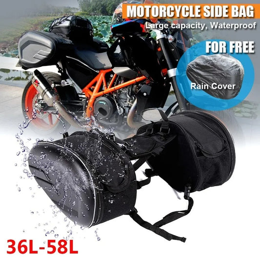 Newest Motorcycle Waterproof Racing Race Moto Helmet Travel Bags Suitcase Saddlebags Back Seat Bag For BMW KAWASAKI YAMAHA Honda