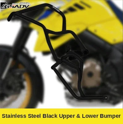 304 Stainless Steel Motorcycle Bumpers Crash Cage Frame Guard Fairing Protector Moto Modification for Suzuki V-Strom DL1050XT