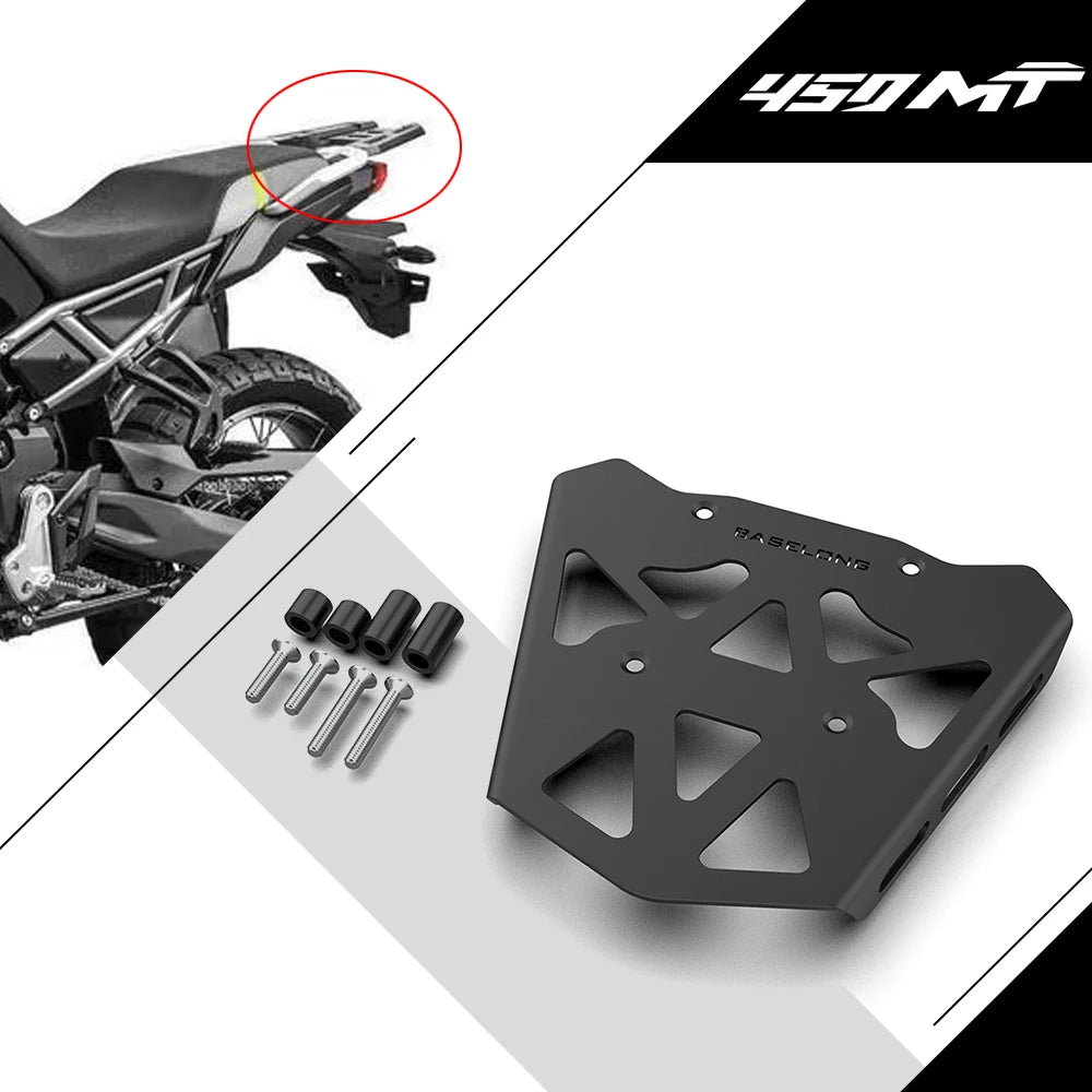 For CFMOTO CF MOTO 450MT 450 MT 2024-2025 Motorcycle Accessories Luggage Holder Bracket Rear Luggage Rack Top Case Mount Plate