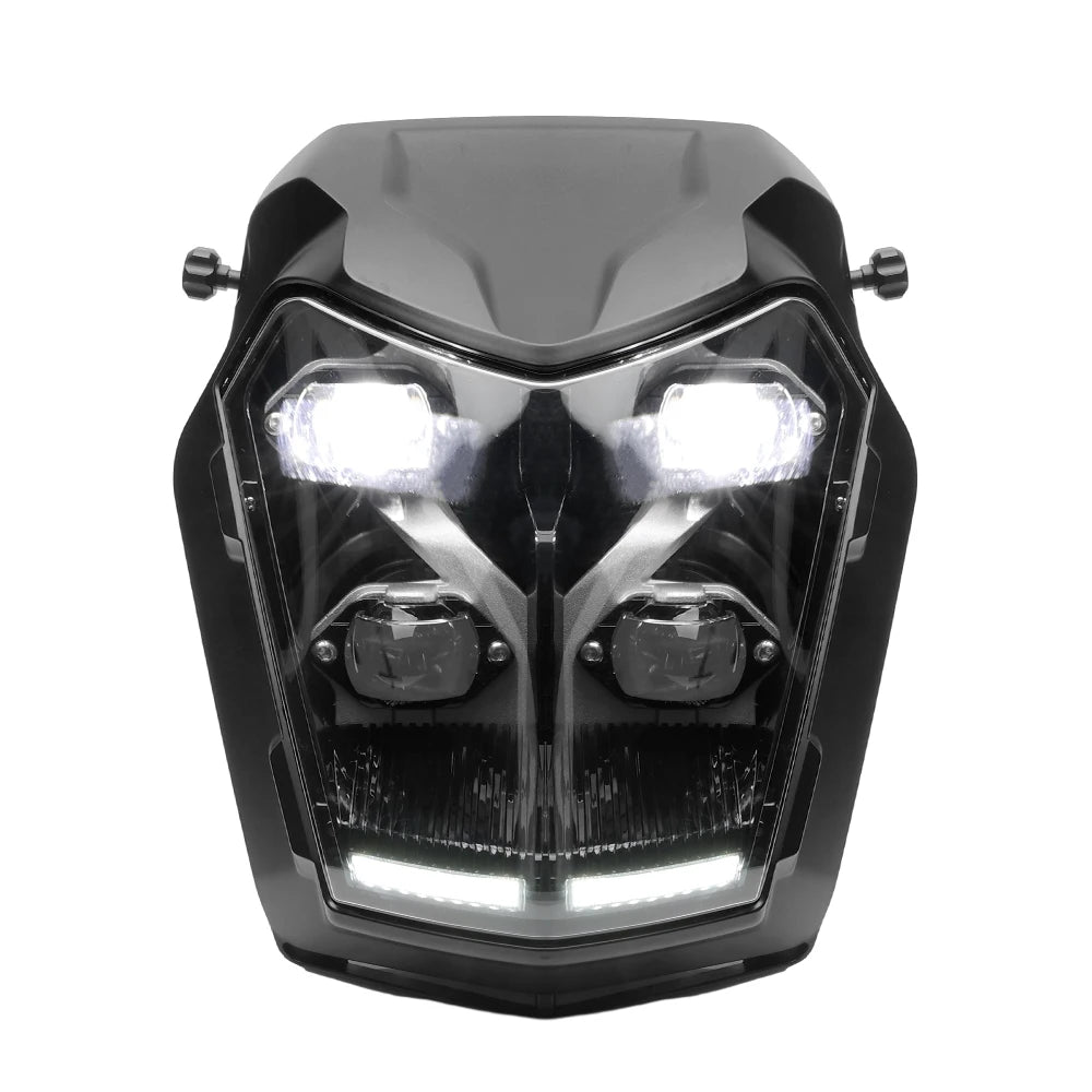 Motorcycle LED Headlight For YAMAHA Tenere 700 Rally World Raid XTZ700 T7 Head Lights Assembly Lamp Integrated Turn Signal E24