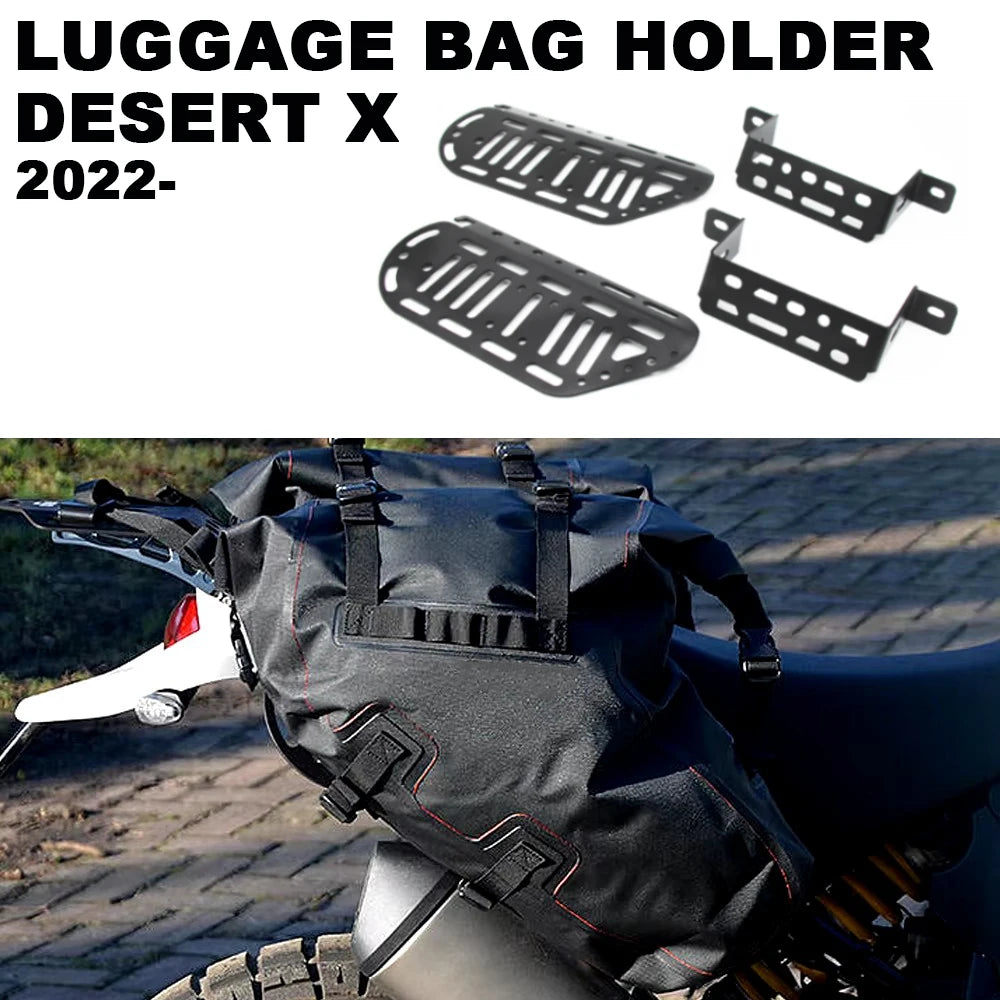 For Ducati Desert X Accessories Side Luggage Bag Holder Desertx DESERT X Saddle Bag Support Holder Side Storage Mount Bracket