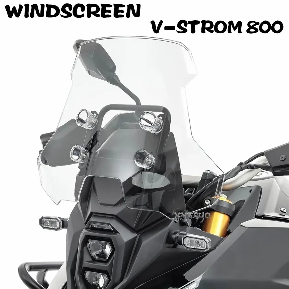 for SUZUKI V STROM 800DE Accessories Motorcycle Windshield Spoiler Windscreen Deflector V-STROM 800 DE Retrofit Parts 2023 2024