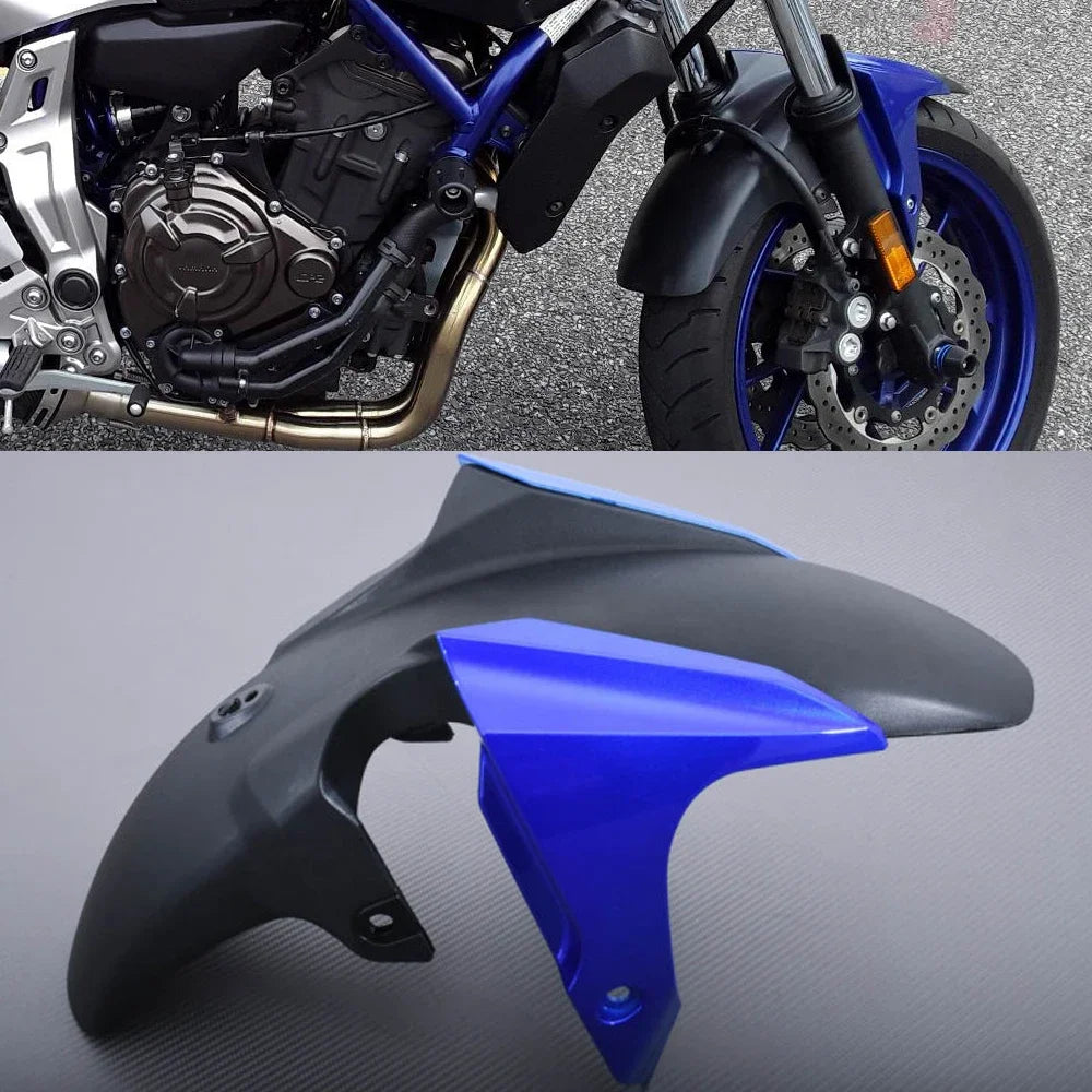 Motorcycle Accessories MT07 Mudguard Hugger Front Fender For Yamaha MT-07 FZ-07 FZ MT 07 FZ07 Side Cover Splash Guard Fairing