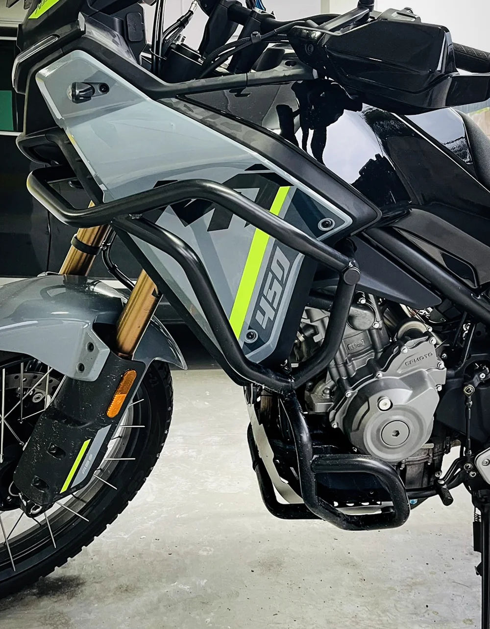 For CF-MOTO 450MT Motorcycle Frame Protection Bumper 450-MT Accessories For CFMOTO 450 MT 2024 Engine Guard Highway Crash Bar