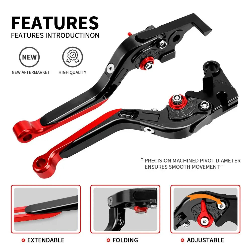 For CFMOTO CF MOTO 450MT 450 MT 450 MT450 CF450MT 2024 2025 2026 Motorcycle Accessories Adjustable Folding Brake Clutch Levers