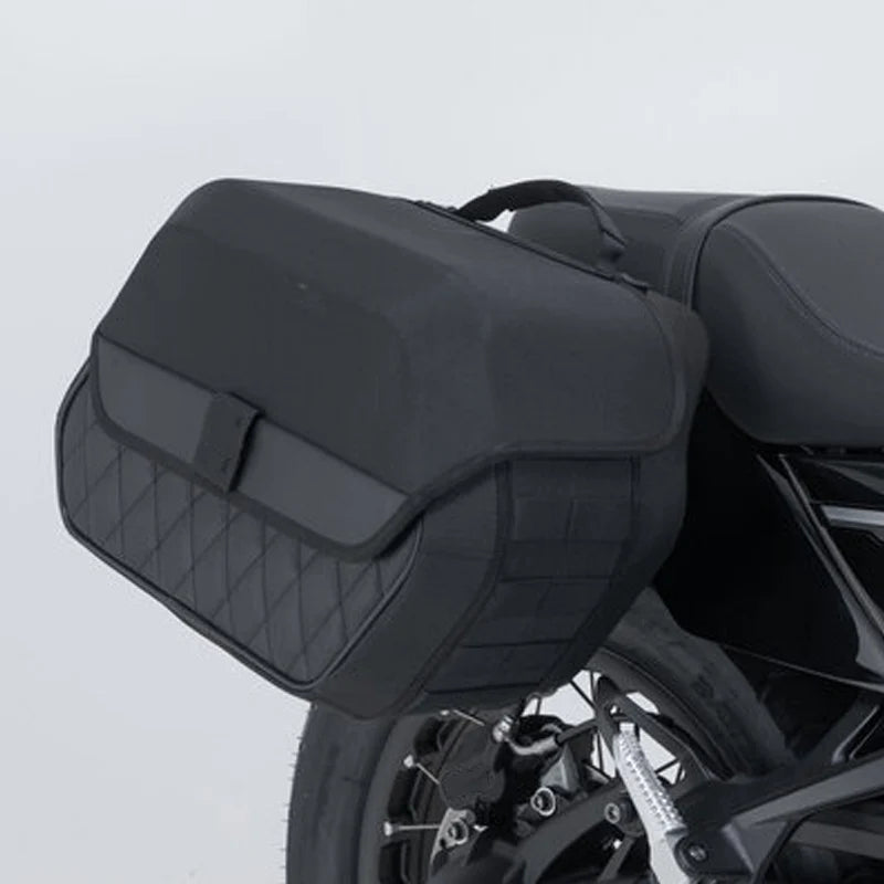 Right Side Bag For BMW R12 2023-2025 PE Luggage Suitcase 19.5L Side Bag Carrying Bag Motorcycle Carrier SaddleBag With Brackets