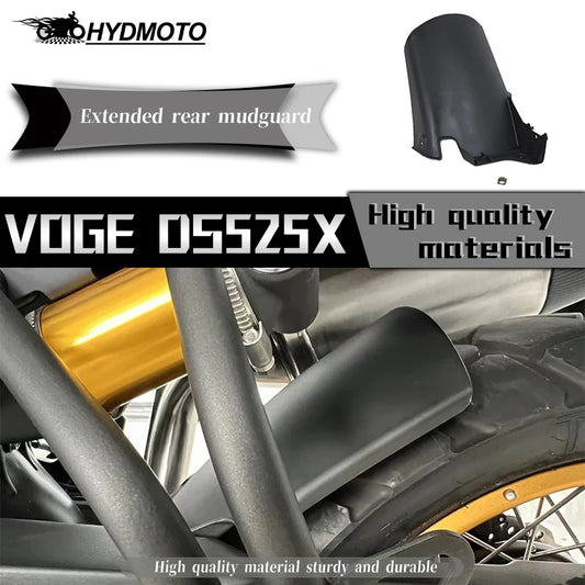 Motorcycle 525DSX Accessories Rear Mud Plate Guard Rear Tire Splash Fender For VOGE DS525X 525DSX 525DS 2023 2024