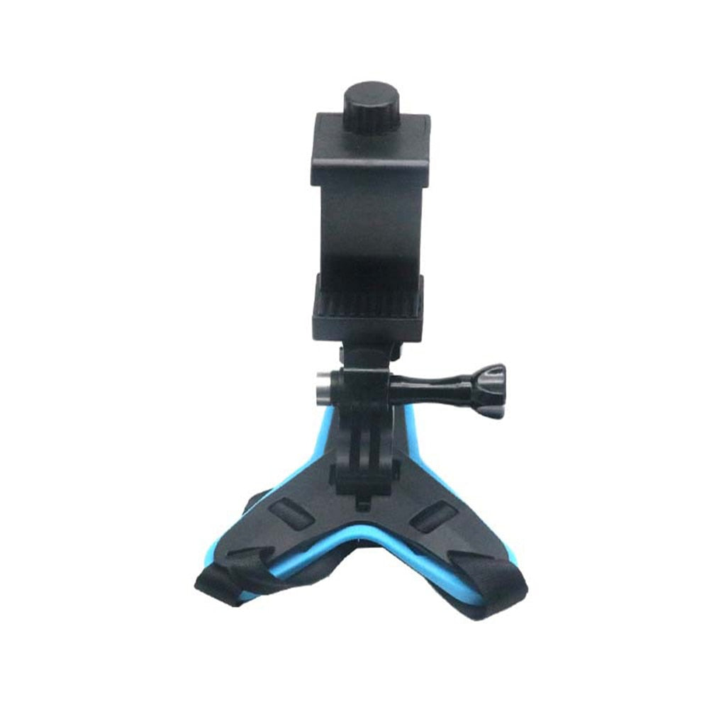 Motorcycle Helmet Mobile Phone Bracket suitable for Apple Huawei gopro Camera First Perspective Shooting Riding Accessory Stand