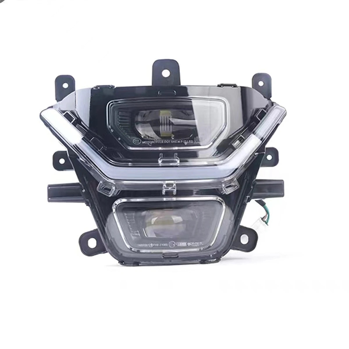 Motorcycle CFMOTO headlights original parts front fairing headlight assembly CF MOTO 450MT MT450 CF400-8/8A Headlamp