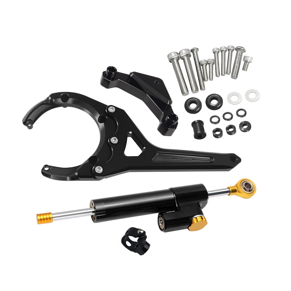 Steering Damper Stabilizer Bracket Mount Motorcycles Accessories  For GSX-S1000GX GSX-S 1000 GX 2024 2025 2026 GSXS1000GX