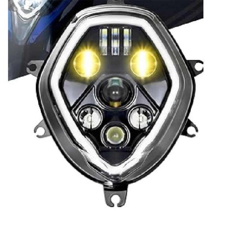 For Suzuki V-STROM 650A V-STROM 1000 DL1000 DL650A Headlight LED DRL With E-MARK E9 Front Motorcycle Lights Headlamp Waterproof