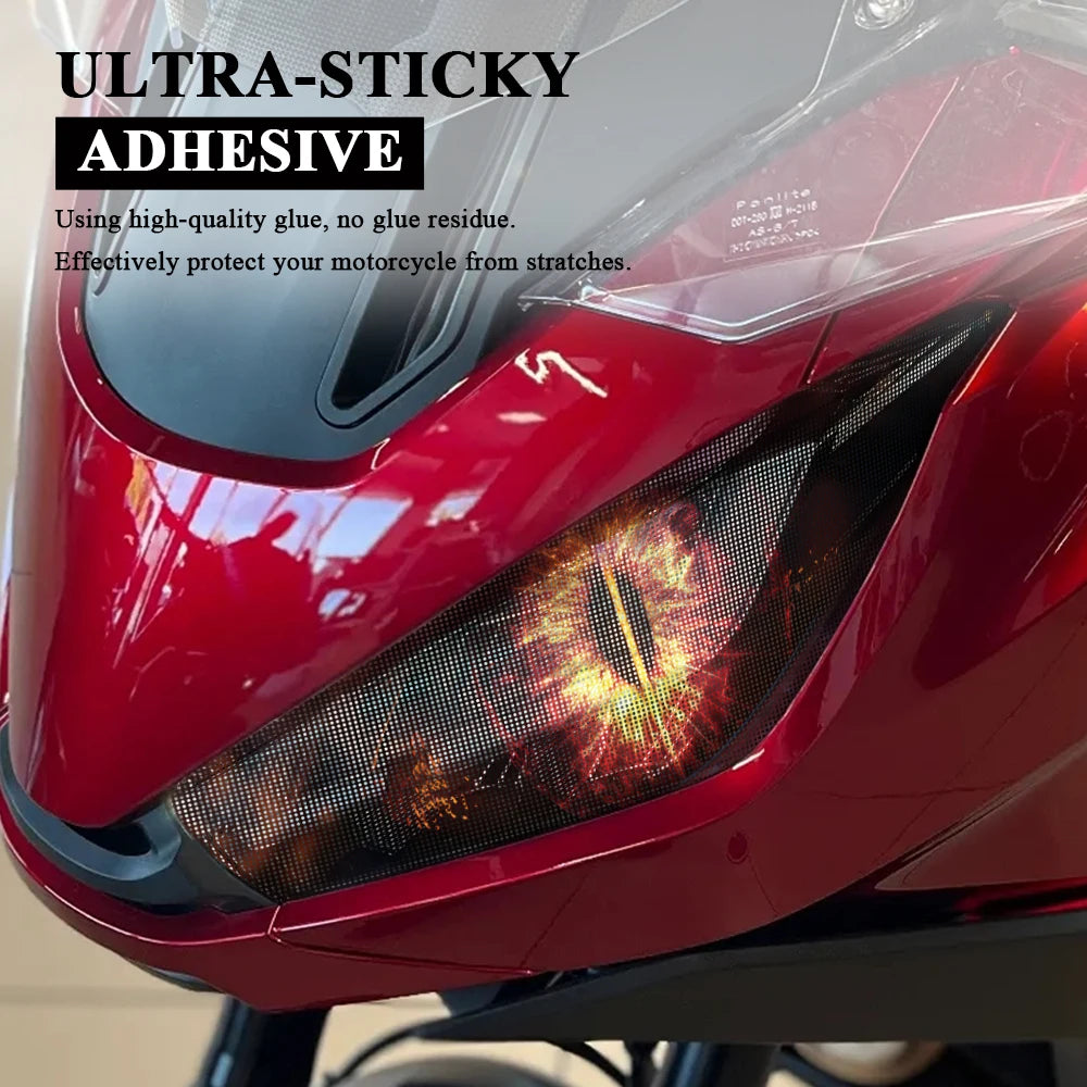 Fashion Motorcycle Headlight Decal Decoration Head Light Stickers Protection For Honda NT1100 NT 1100 2022 2023 2024 Accessories