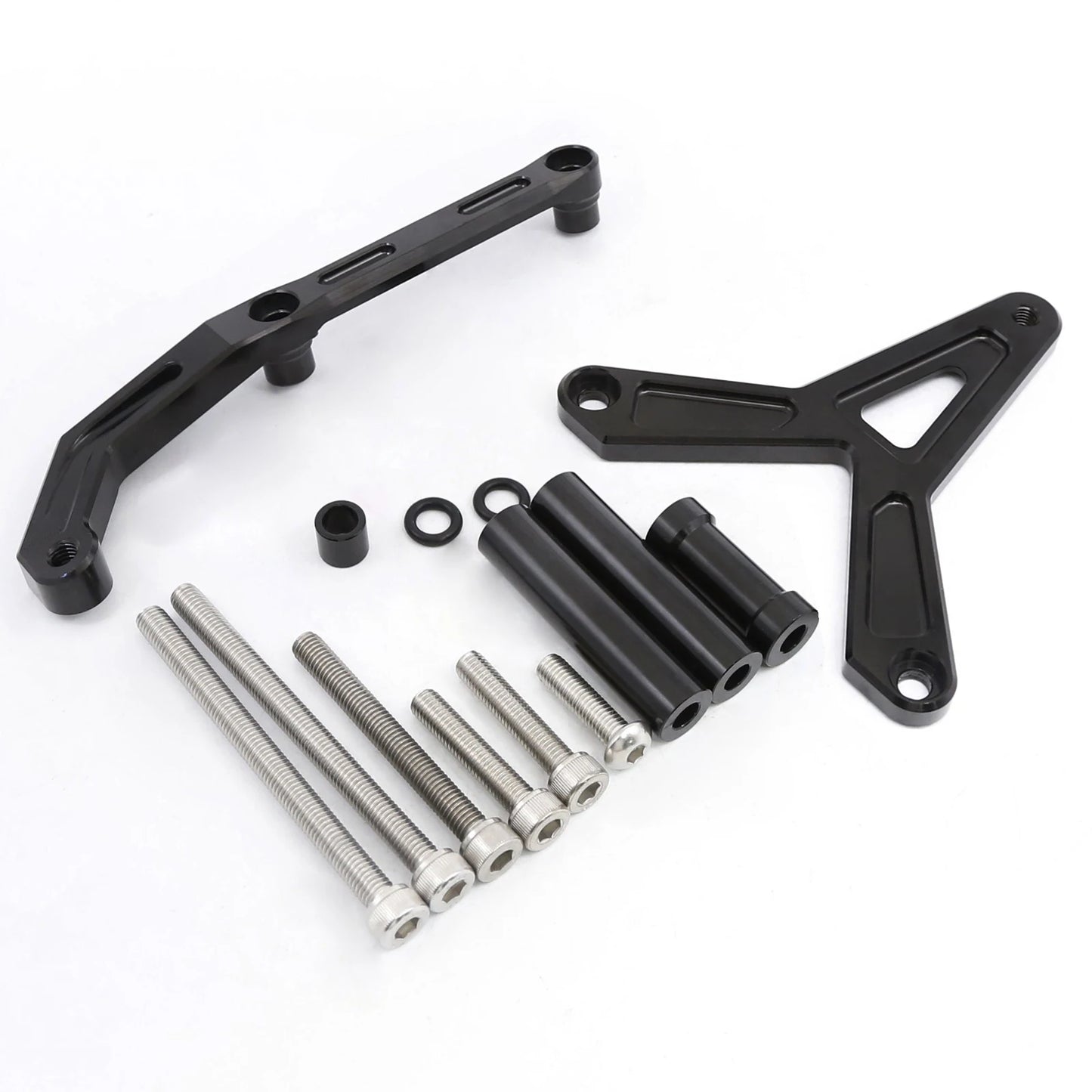 For YAMAHA Tracer 900 GT 2021 2022 2023 CNC Aluminum Carbon Motorcycle Steering Damper Stabilizer Bracket Mounting Support Kit