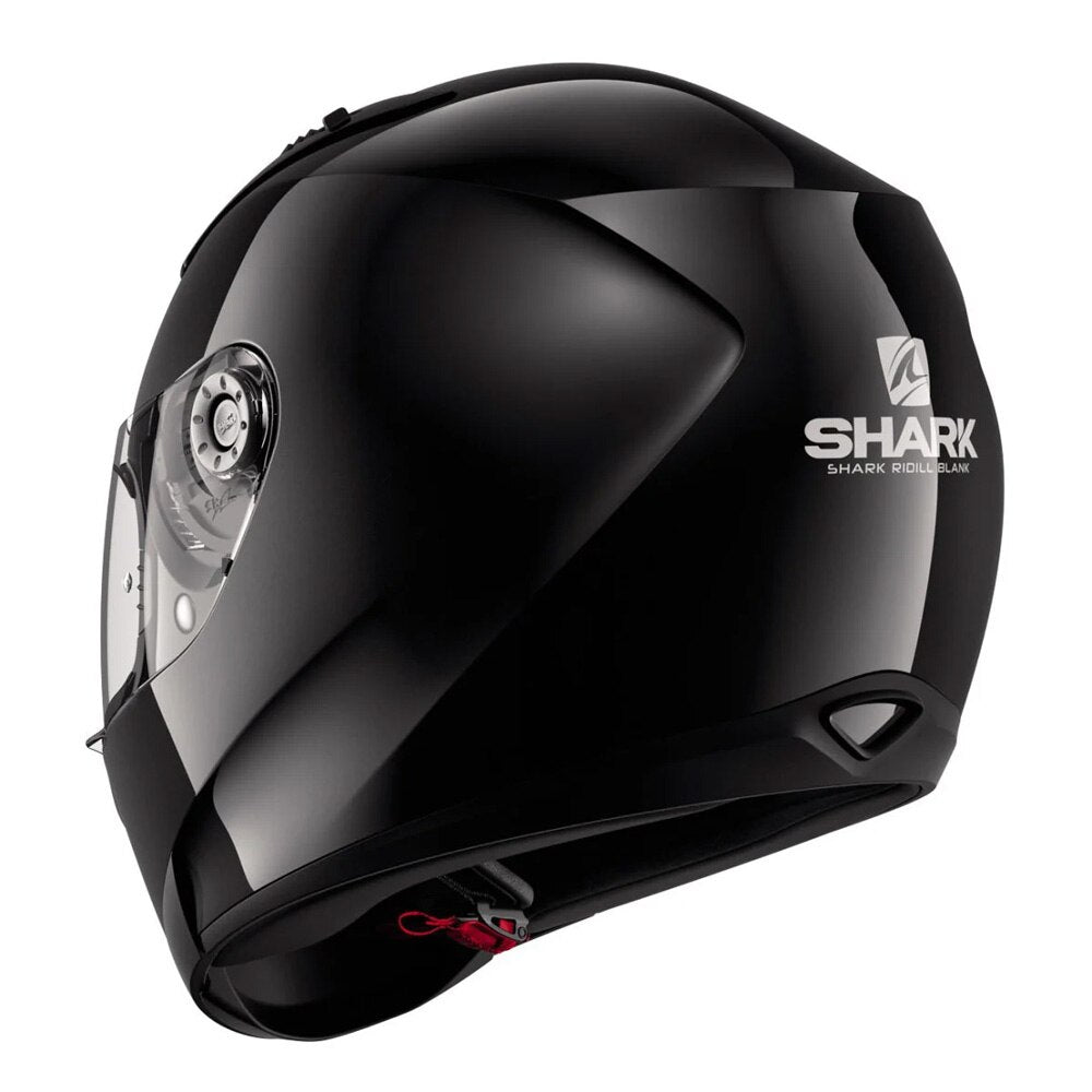 Shiny black Shark Ridill helmet