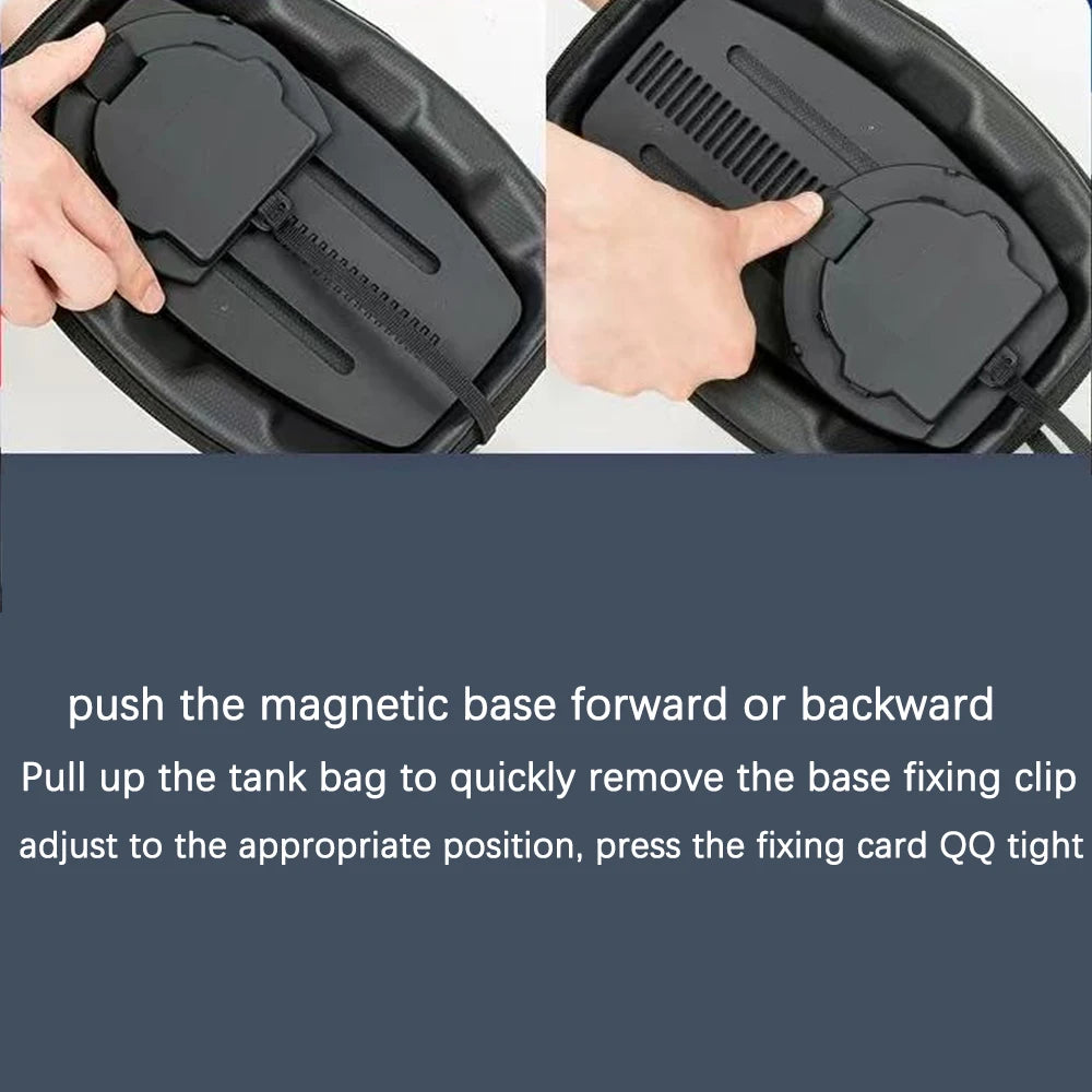Motorcycle Tube Bag Magnetic Fixation Motorbike Tank Organizer For Kawasaki Versys 650 2015-2021 Versys 1000 2015-2016