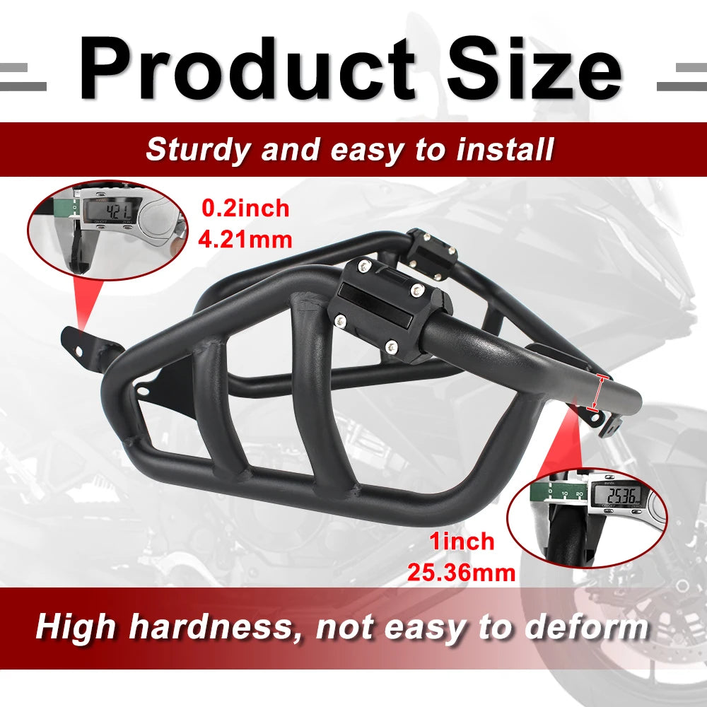 Motorcycle Fit For Honda NT1100 2022 2023 2024 2025 NT 1100 Engine Guard Highway Crash Bar Frame Protector Bumper Guard Block