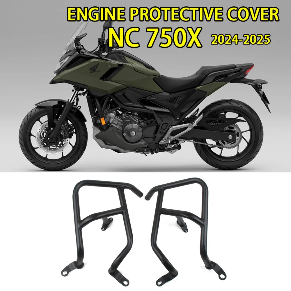 2025 NC 750X Motorcycle Modified Engine Bumper Accessories For Honda NC750 X NC750 X Engine Bumper Body Protection 2021-2025