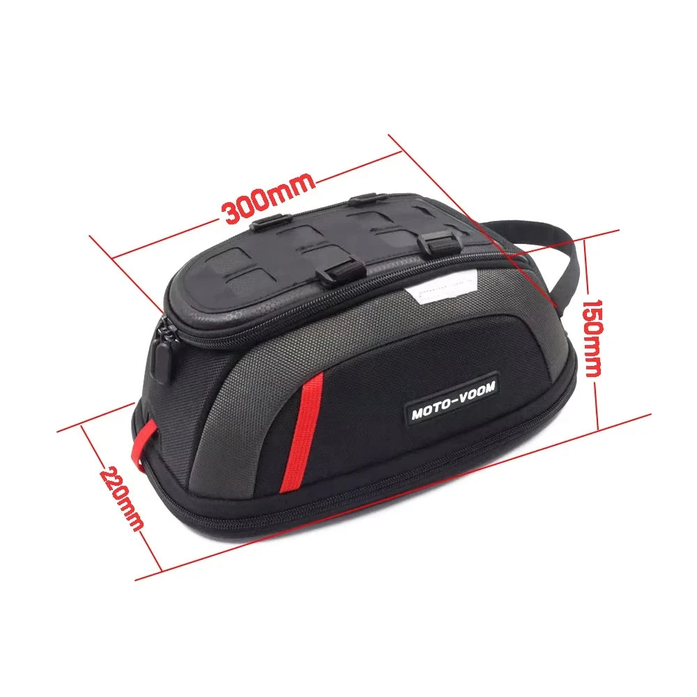 Motorcycle Tube Bag Magnetic Fixation Motorbike Tank Organizer For Kawasaki Versys 650 2015-2021 Versys 1000 2015-2016