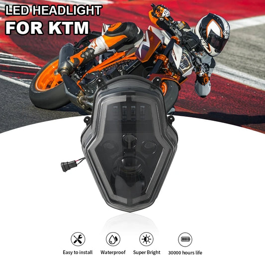 LED Headlight Assembly With DRL For KTM 1050/1090/1190/1290 ADVENTURE