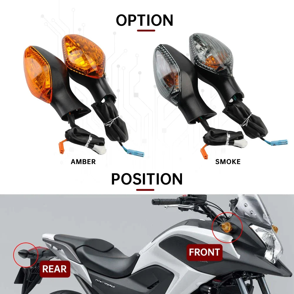 Turn Signal Indicator Light For HONDA NC700 NC750 S/X/D CBR500R CB650F CB500F NC700X NC750X NC 700 750 Motorcycle Accessories