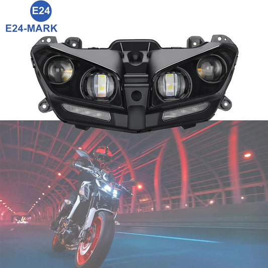 Motorcycle LED Headlight MT09 MT-09 MT 09 FZ09 FZ-09 LED Lamp DRL Plug And Play For YAMAHA MT09 FZ09 2017 2018 2019 2020 2021