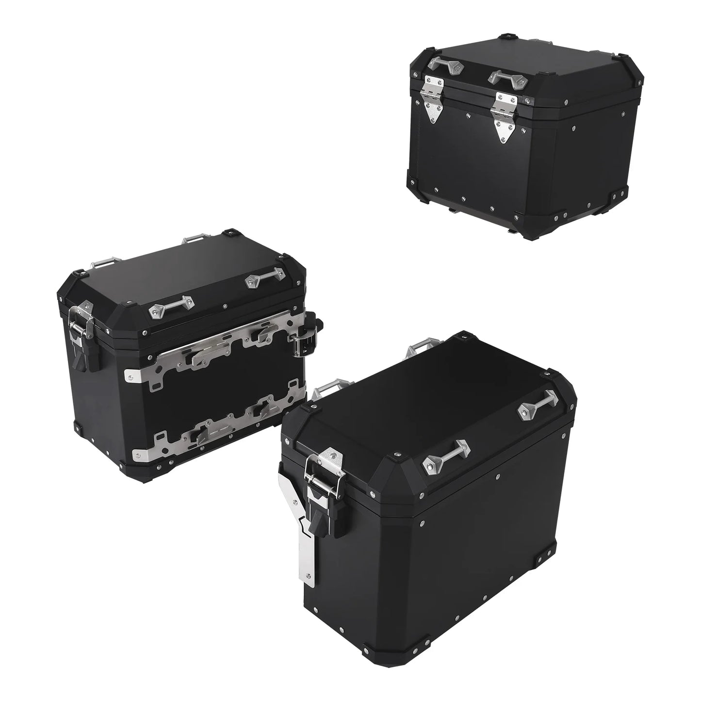 Trunk Saddlebags Pannier Side Case Luggage Bag Fit For BMW R1200GS 2013-2018 R1250GS 2019-2024 F850GS 2017-2022 F900GS 2023-2025