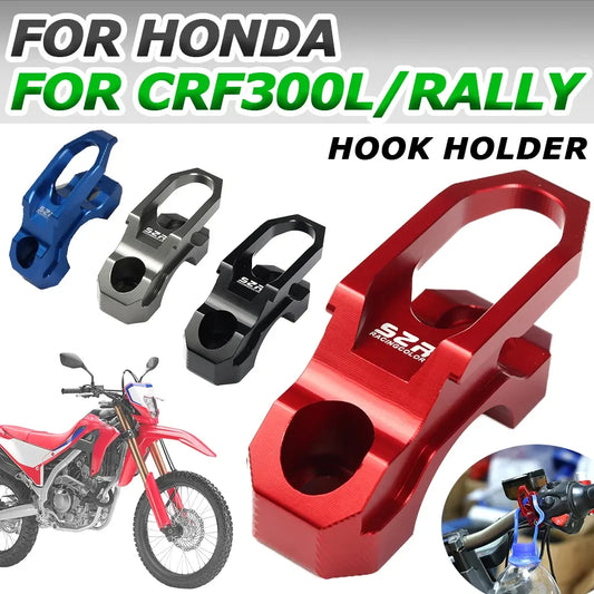 For HONDA CRF300L CRF300 RALLY CRF 300 L CRF 300L 2021 2022 Motorcycle Accessorie Helmet Hook Luggage Clamp Bag Holder Hanger