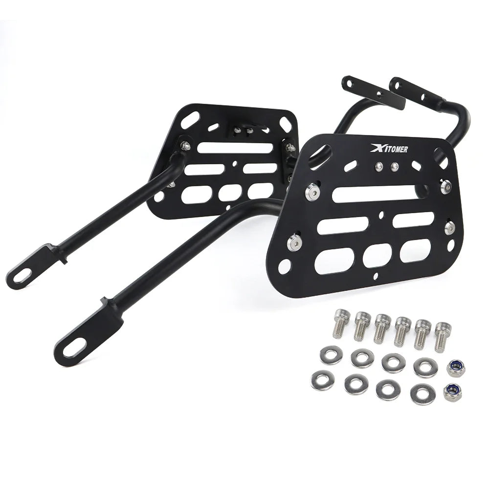 For KAWASAKI Versys 650 2015 2016 2017 2018 2019 2020-2023 Motorcycle Saddlebag Support Bars Mounting Brackets Side Luggage Rack