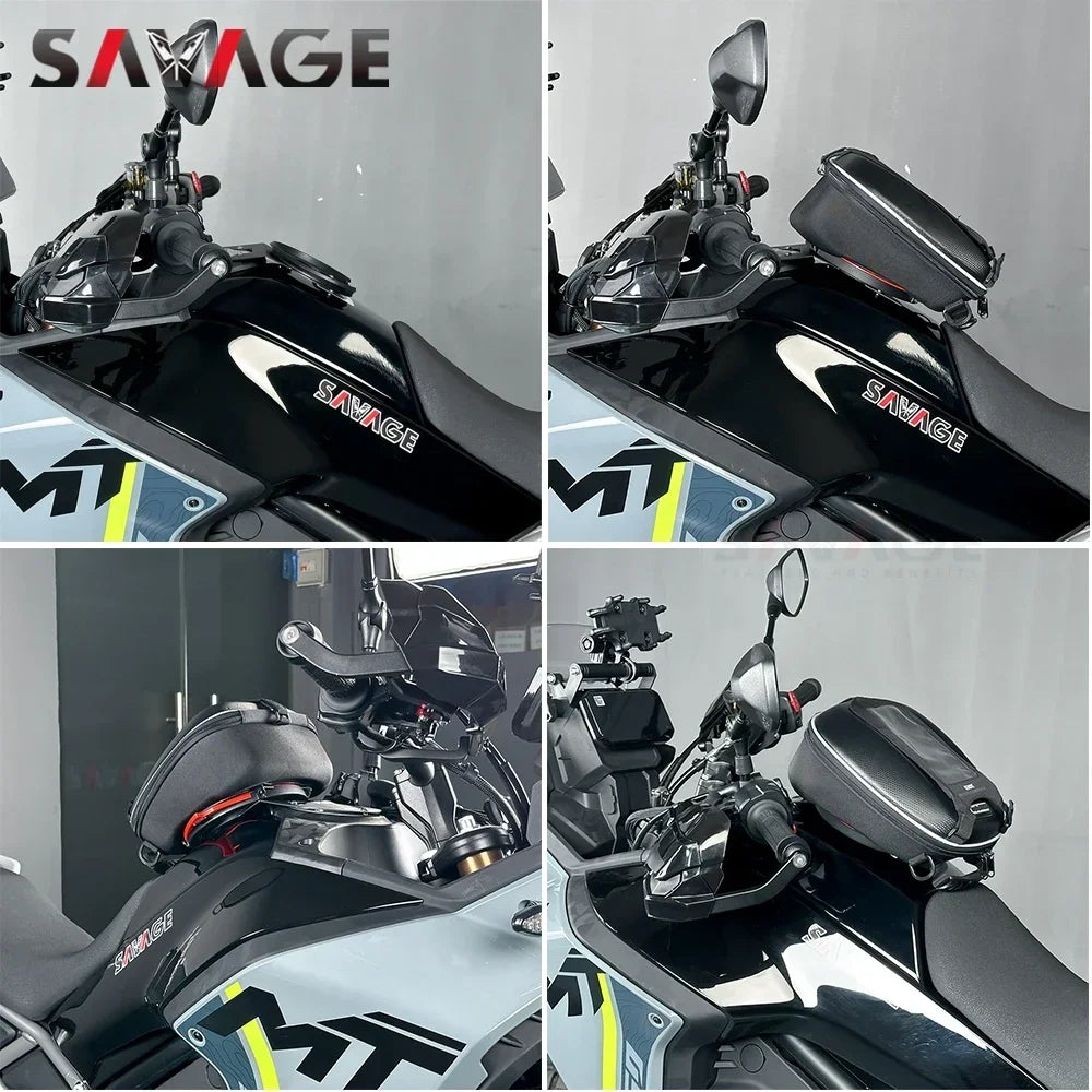 2024 450 MT Motorcycle Racing Tank Bag Tanklock Fuel Tank Luggage Box Saddlebag For CFMOTO 450MT CF MOTO Storage Bags Backpack