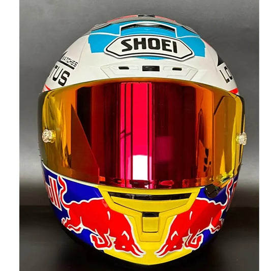 Motorcycle Full-face Helmet SHOEI X-14 Helmet X-SPIRIT III X-Fourteen Sports bicycle racing helmet Red Power Up,Capacete