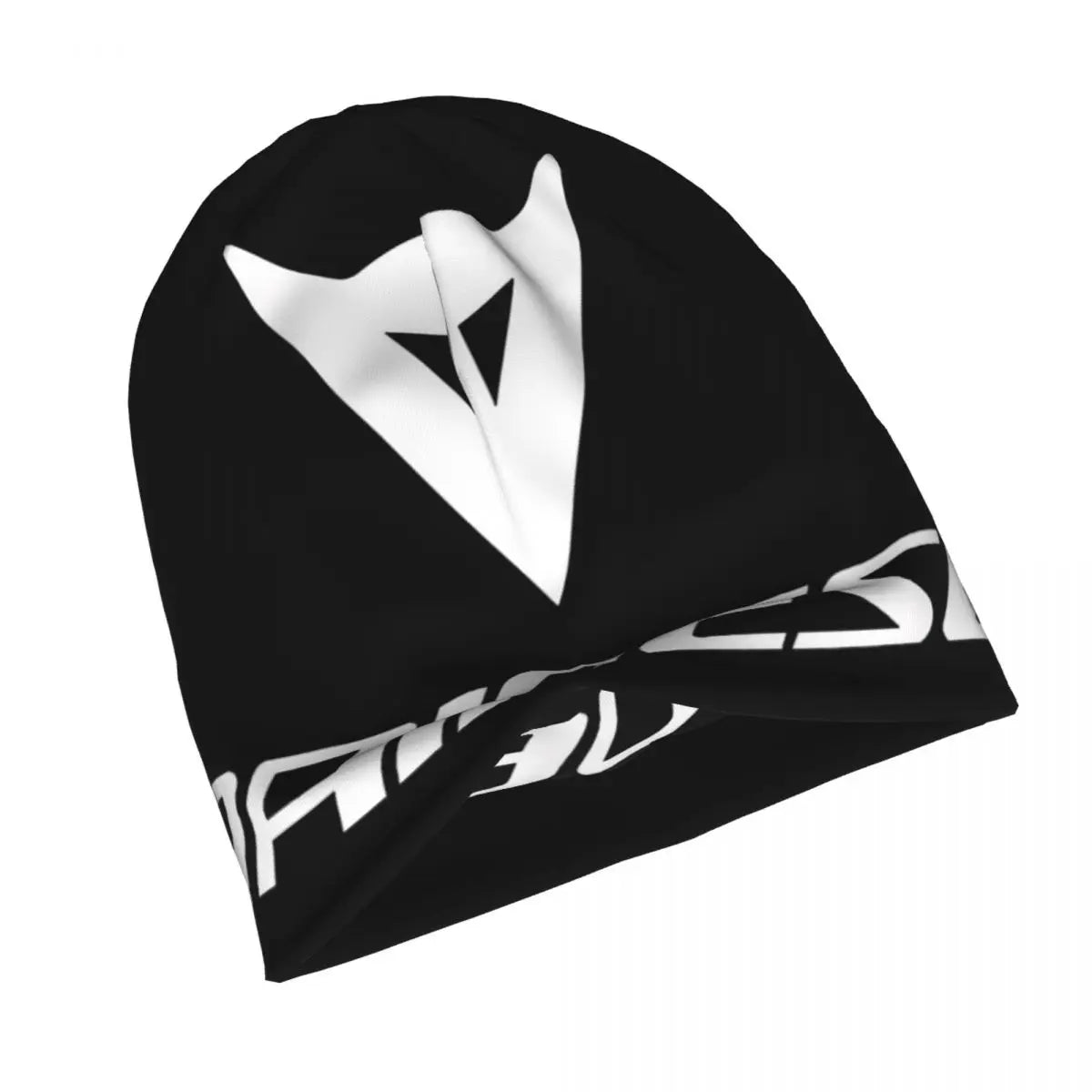 Logo White Print Thin Skullies Beanies Outdoor Caps For Men Women Ski Caps Bonnet Hats