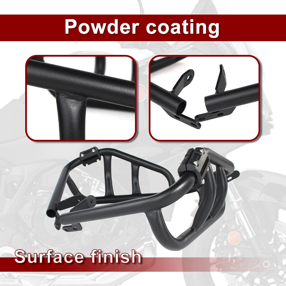 Motorcycle Fit For Honda NT1100 2022 2023 2024 2025 NT 1100 Engine Guard Highway Crash Bar Frame Protector Bumper Guard Block