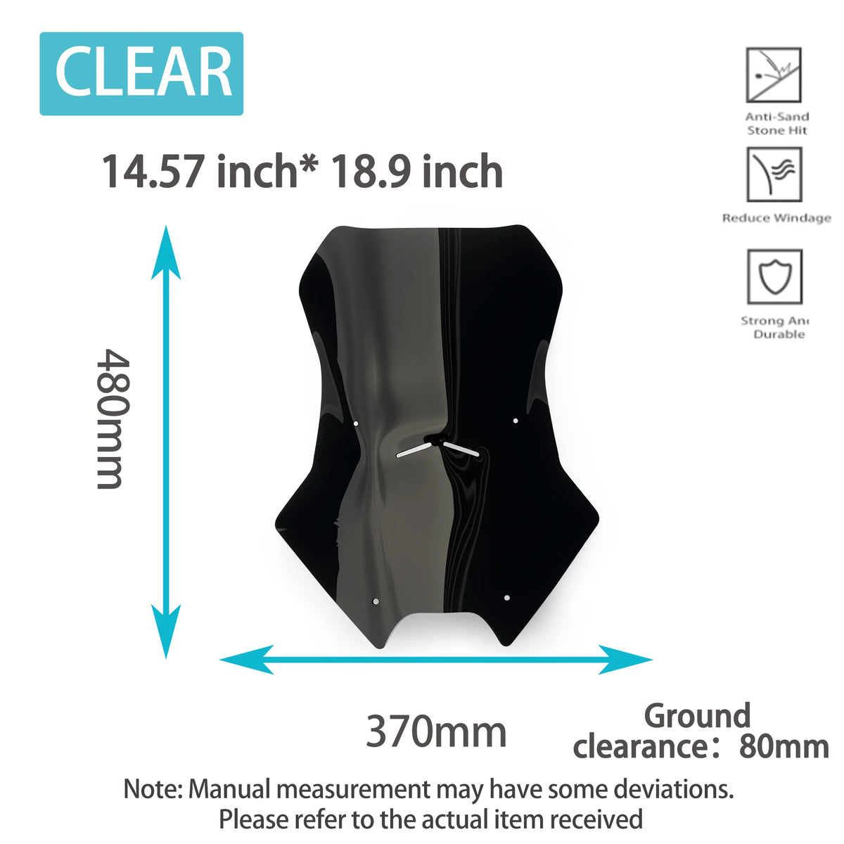 Fit For Honda X-ADV750 XADV 750 2021 - 2026 X-ADV 750 2022 2023 2024 2025 Visor Deflector Motorcycle Windscreen Windshield