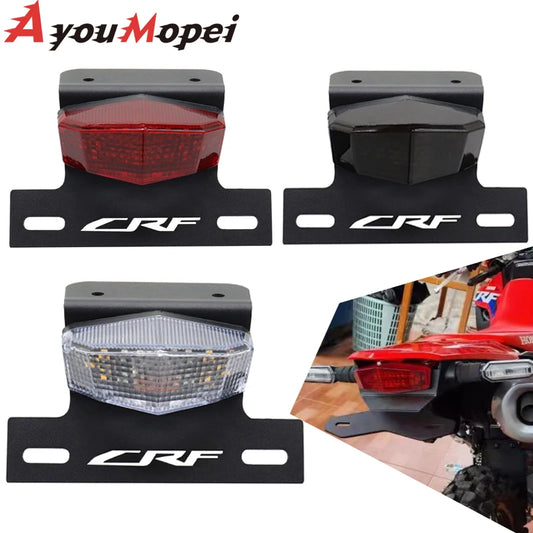 LED Tail Light Turn Signal Fender Eliminator License Plate Frame Holder Kit For HONDA CRF300L CRF 300L 300 L RALLY 2021 +