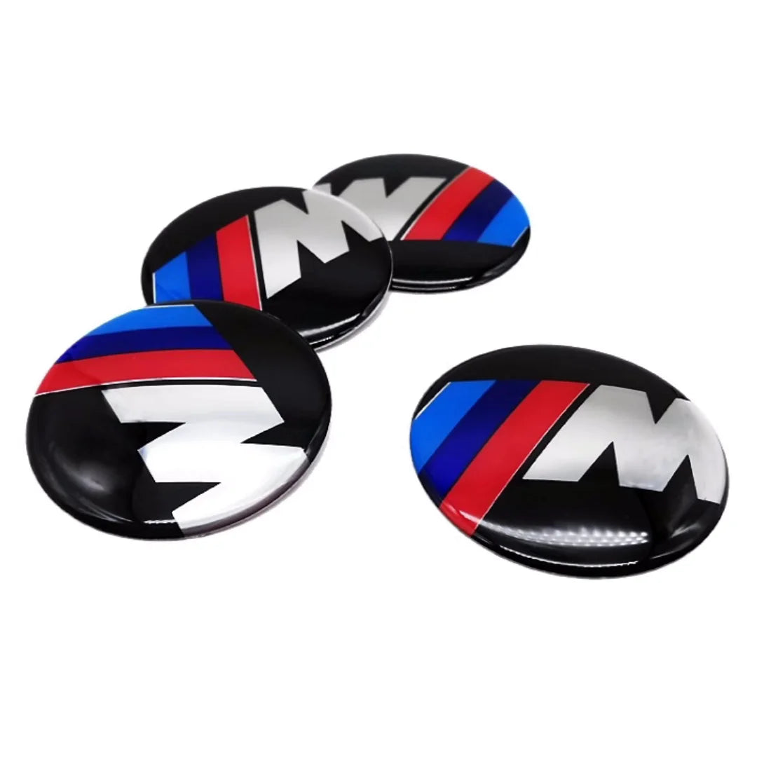 56/60/65mm Car Badge Wheel Center Cover Stickers Hub Caps Decal For BMW M M3 M5 M6 X3 E46 E90 E39 F10 F20 F30 G20 E60 E36 E34 X6