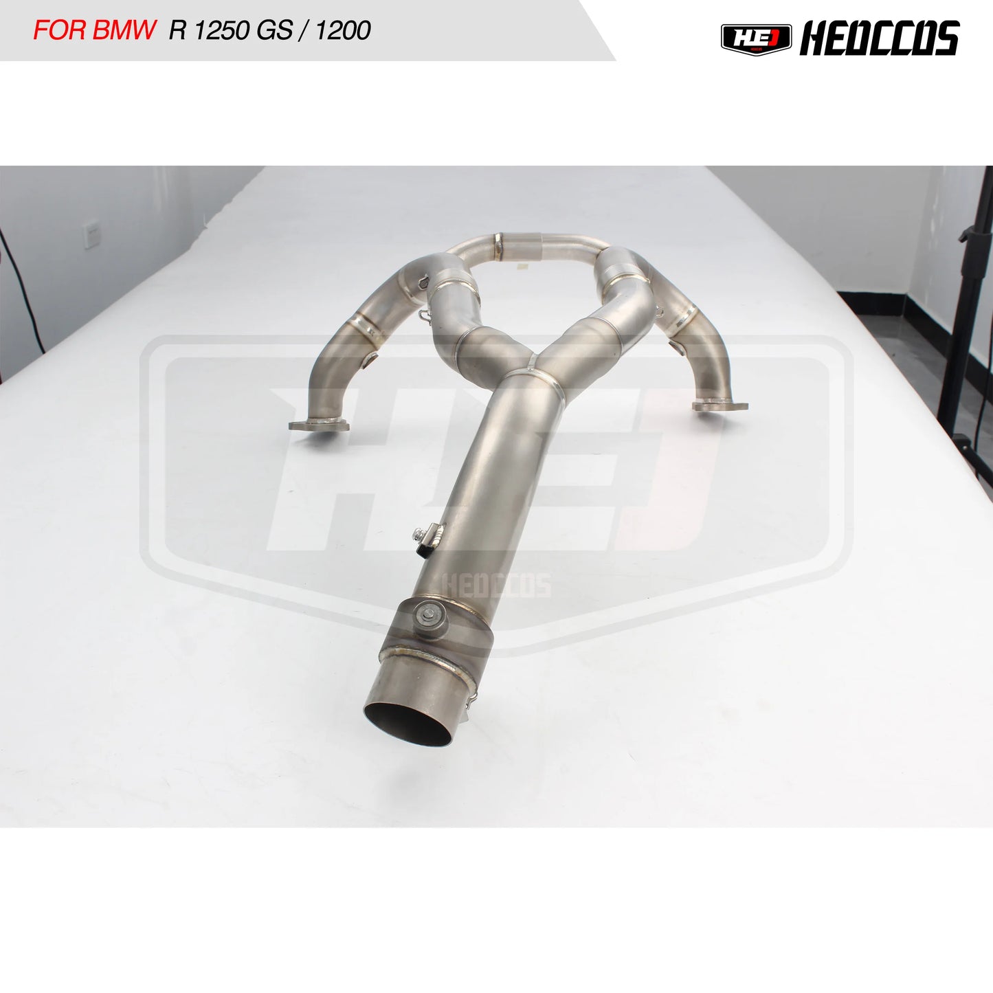 HEO Titanium Alloy Front Link Pipe Exhaust For BMW R1250 R 1250 R RS RT GS Adventure 2019 2020
