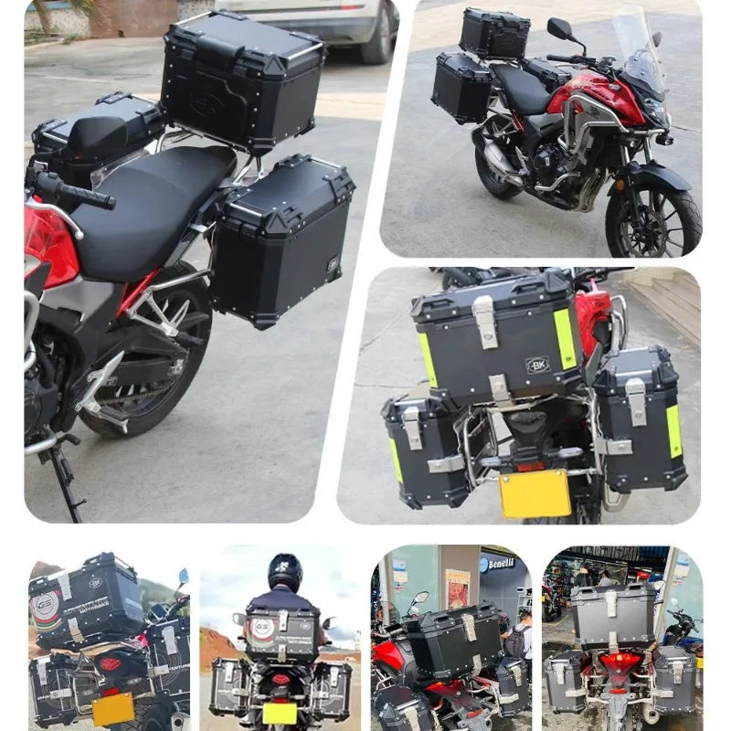 Motorcycle Trunk Side Luggage Case Pannier Side Box Bracket Frame Rear Top Box Helmet Topcase for BMW F750GS F850GS F750 850GS