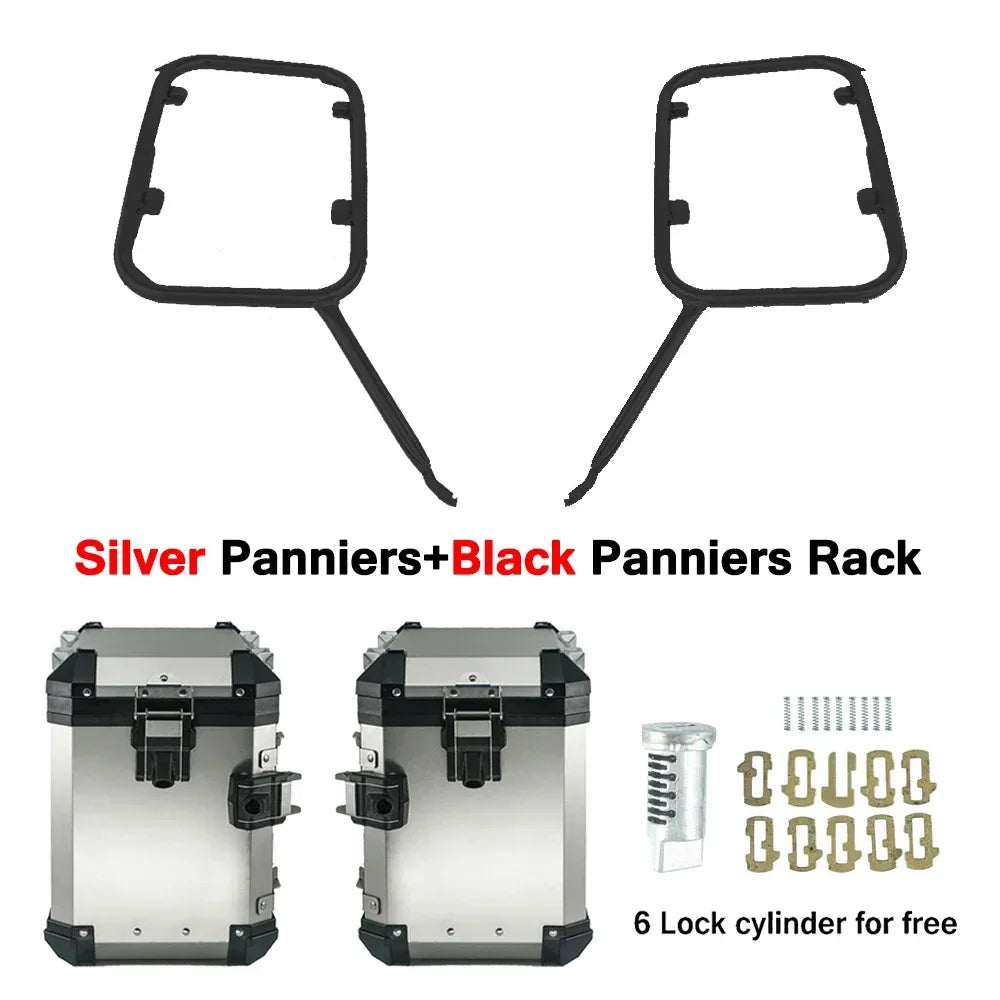 For CFMOTO MT650 650 MT 650MT 2020-2023 Motorcycle Rear Side Saddlebag Box Panniers Steel Luggages Rack Carrier Bracket Holder