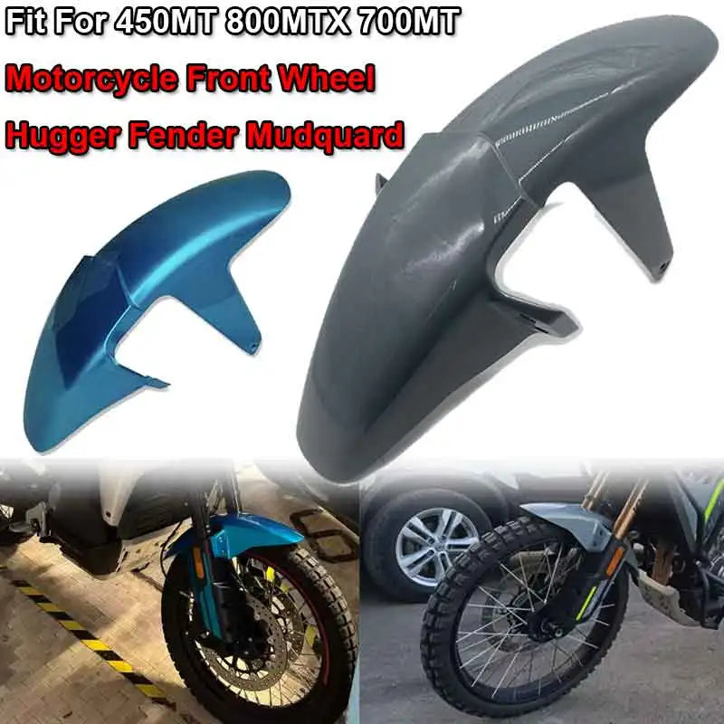 450MT 800 MTX Motorcycle Accessories Front Wheel Hugger Fender Mudguard Fit For CFMOTO 700MT 800MTX Splash Guard Fairing Covers