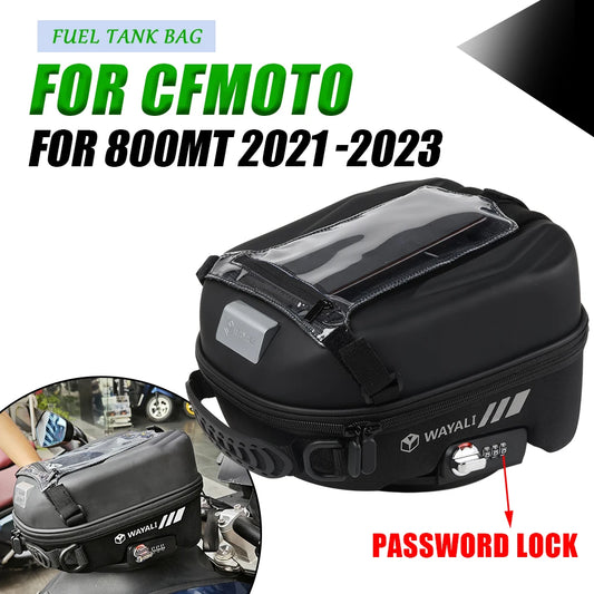 For CFMOTO 800MT MT800 2022 2023 Fuel Tank Bag Saddle Racing Tanklock Waterproof Bags Backpack 800 MT Motorcycle Accessories