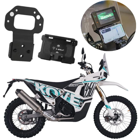 For Colove 450 Rally Motorcycle Navigation Bracket GPS Mount Smartphone GPS Phone Holder
