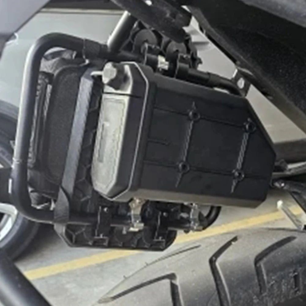 For HONDA Africa Twin CRF1000L NC700X VFR1200X Crosstourer Motorcycle Toolbox Tool Box Waterproof Side Decorative Box