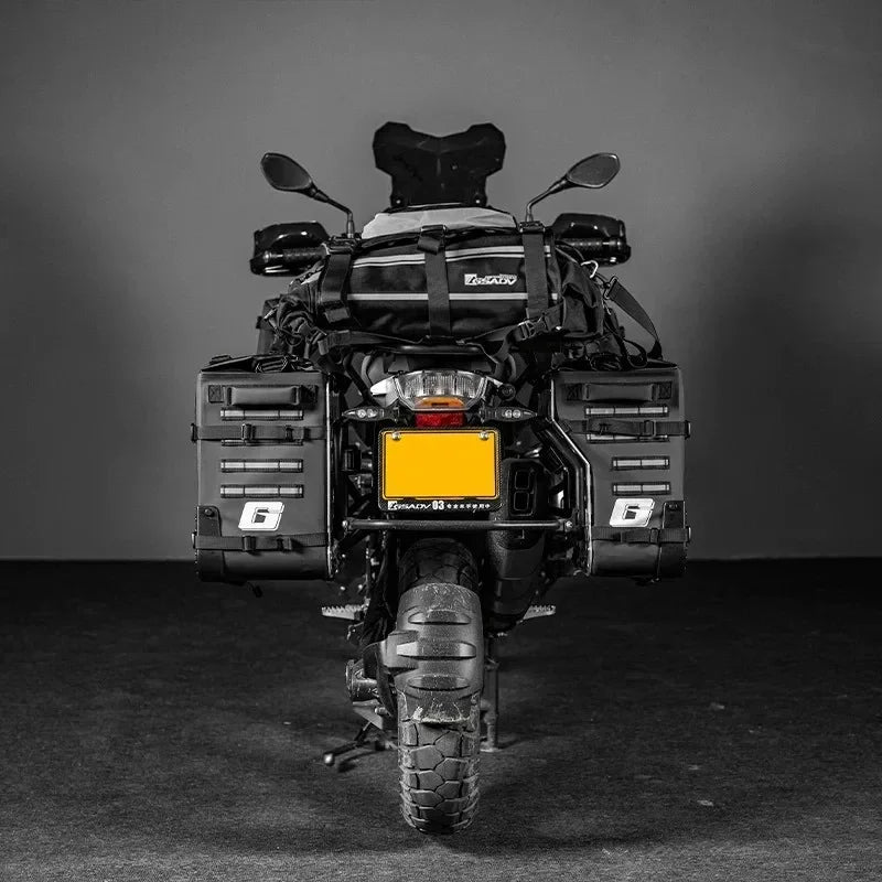 Motorcycle Side Bag Rack