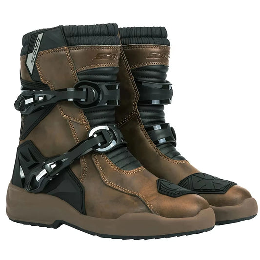 Waterproof Motorbike Boots Anti-slip Motorcycle Boots Wear-resistant Biker Protection Equipment Anti-fall Motocross Boot