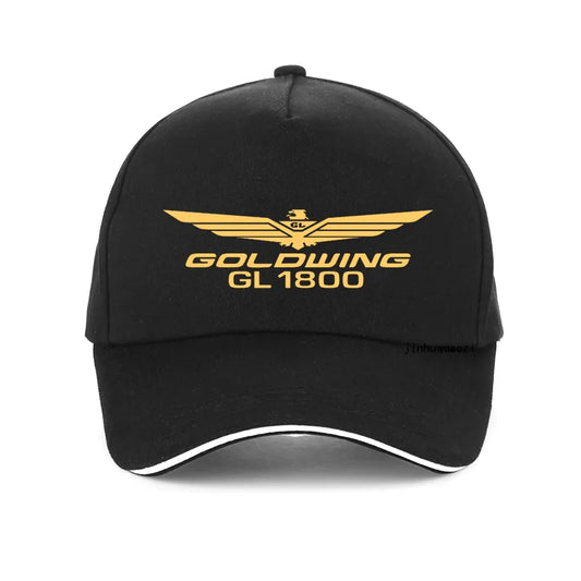 New Men's Goldwing GL1800 Motocycles Logo Printing Baseball Cap Summer Breathable Outdoor cycling hat Adjustable Snapback hats