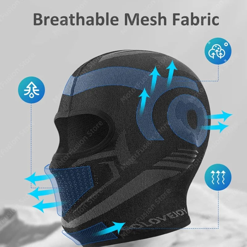 Balaclava Warm Mask Full Face For Loncin Voge 200AC 300AC 300R 500DS 500R 650DS ER10 Motorcycle Cycling Bike Scarf Hat Casco