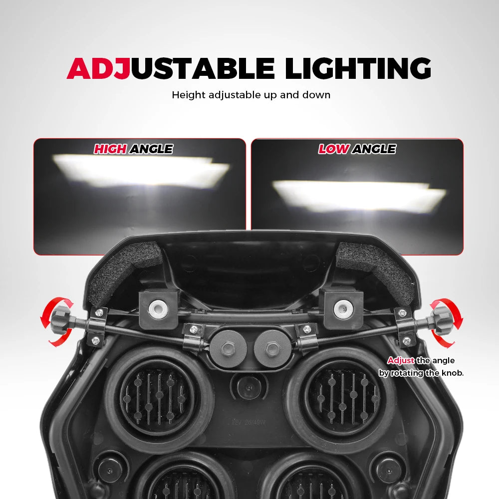 Motorcycle LED Headlight For YAMAHA Tenere 700 Rally World Raid XTZ700 T7 Head Lights Assembly Lamp Integrated Turn Signal E24