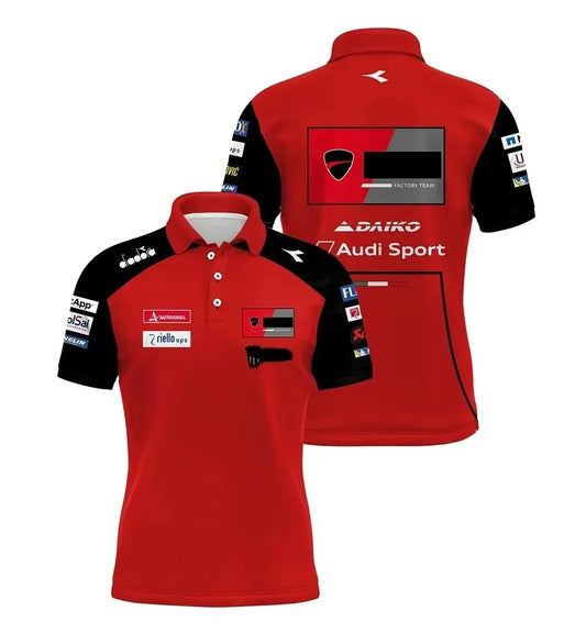 No.93 Rider Polo Shirt For Mens 2025-26 New Moto Gp Outdoor Extreme Sports Motorcycle Quick Drying Riding Suit Tees