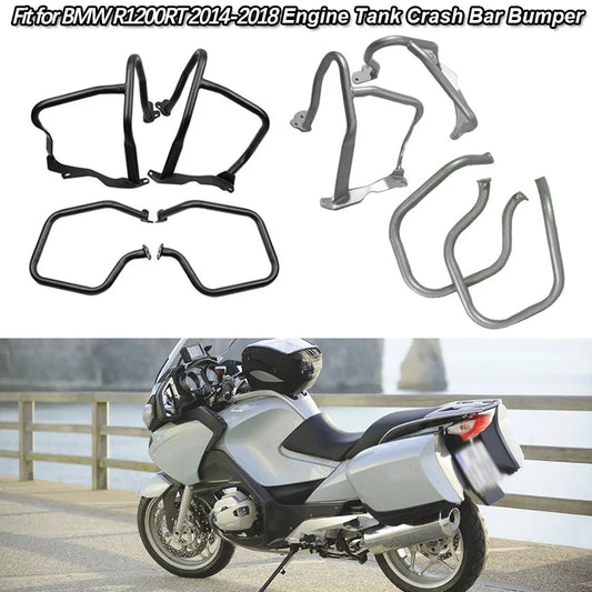 Motorcycle Crash Bar Engine Bumper Guard Stunt Cage Anti-collision Frame Protector For BMW R1200RT R 1200 RT 2014 2015 2017 2018